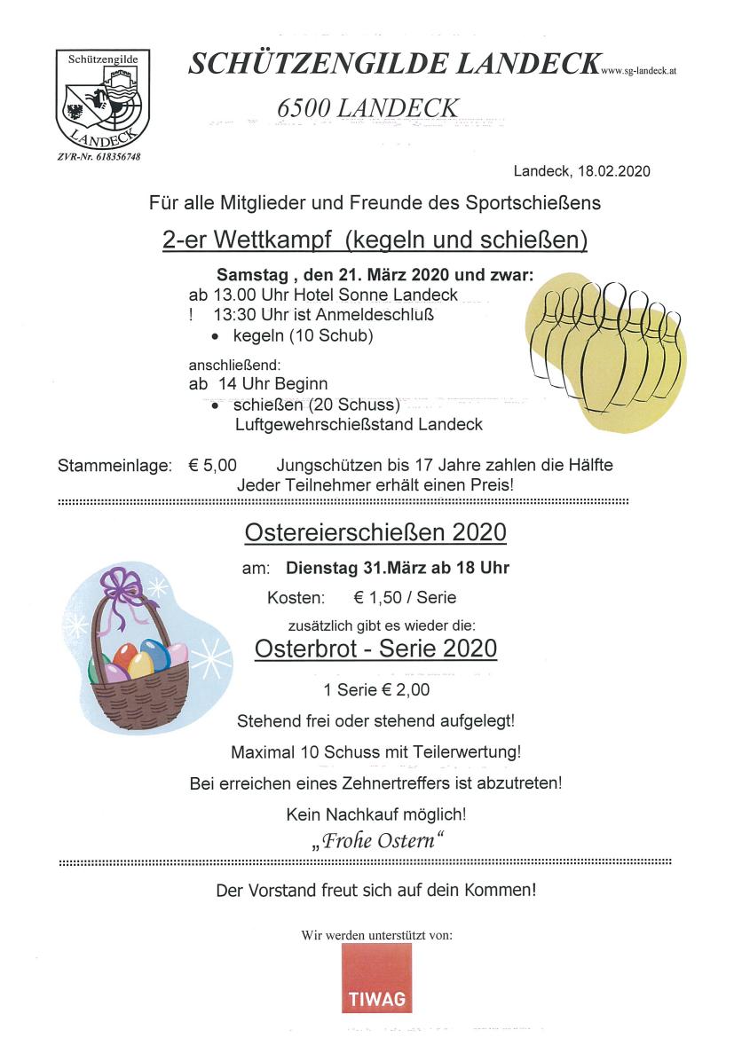 oster und zweier 2020